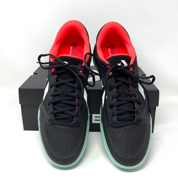 Converse Sneaker Men's Size 13 167938C G4 OX Black Mesh Basketball Shoes - Picture 3 of 11